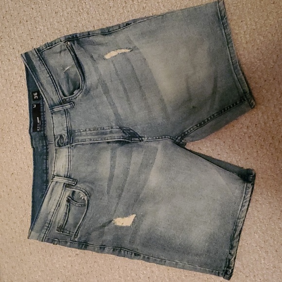 wxyz mfg co Shorts New Wxyz Mfg Co Slim Jean Shorts In Mens Size 36